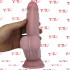 Fallo Ultra Realistico Triple Density con Testicoli Oscillanti 18 x 4,3 cm. - 3