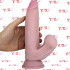 Fallo Ultra Realistico Triple Density con Testicoli Oscillanti 22 x 5 cm. - 2