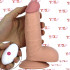 Vibratore Realistico Ultra Morbido con Telecomando 18 x 4,5 cm. Color Carne - 0