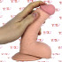 Vibratore Realistico Ultra Morbido con Telecomando 18 x 4,5 cm. Color Carne - 1