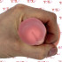 Fallo Realistico Morbido e Flessibile con Ventosa 16,5 x 3,8 cm. Color Carne - 3