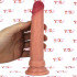 Fallo Realistico in Silicone Dual Density 17 x 3,5 cm. Color Carne - 0