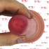 Fallo Realistico in Silicone Dual Density 17 x 3,5 cm. Color Carne - 3