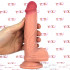 Fallo Ultra Realistico in Silicone Dual Density 18,5 x 4 cm. Color Carne - 0