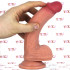 Fallo Ultra Realistico in Silicone Dual Density 18,5 x 4 cm. Color Carne - 1