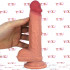 Fallo Ultra Realistico in Silicone Dual Density 18,5 x 4 cm. Color Carne - 4