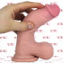 Fallo Ultra Realistico con Pelle Scorrevole in Silicone Dual Layer 18 x 4,5 cm. - 2