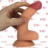 StrapOn per Donna 16 x 3,6 cm. color Carne - 2