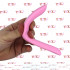 Sync Fun - Vibratore per Coppia 10 x 2,8 cm. in Silicone Rosa Ricaricabile USB - 1