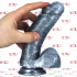 Ben Dover - Fallo Realistico Morbido e Flessibile 17,5 x 4,5 cm. Argento - 1