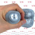 Ben Dover - Fallo Realistico Morbido e Flessibile 17,5 x 4,5 cm. Argento - 5