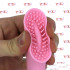 Stimola Vagina e Clitoride con Setole Ultra Stimolanti 17 x 4 cm. Silicone Rosa Ricaricabile USB - 1