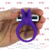 Anello Fallico Vibrante Timeless Stretchy Ring Viola 3,5 cm. - 1
