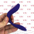 Omaggio Vibratore per Coppia in Puro Silicone Viola Ricaricabile USB con Telecomando Senza Fili - 2