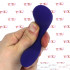 Vibratore per Coppia in Puro Silicone Viola Ricaricabile USB con Telecomando Senza Fili - 2