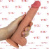 Vibratore Rotante con Spinta Realistico in Silicone 23,5 x 3,7 cm. Ricaricabile con USB - 1