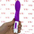 Tonny - Vibratore Rabbit in Silicone con 36 Vibrazioni 20 x 3,5 cm. Ricaricabile con USB Fucsia - 1