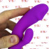 Ellys - Vibratore Rabbit in Silicone con 36 Vibrazioni 20 x 3,5 cm. Ricaricabile con USB Fucsia - 2