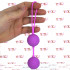 Sfere Vaginali in Puro Silicone Rosa 19 X 3,5 cm. - 1