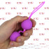 Sfere Vaginali in Puro Silicone Rosa 19 X 3,5 cm. - 0