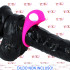 LIT-UP Anello Fallico Vibrante in Puro Silicone Elastico - 0