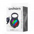 Anello Fallico Vibrante Darkblack con Telecomando Wireless e Luci LED Ricaricabile con USB - 3