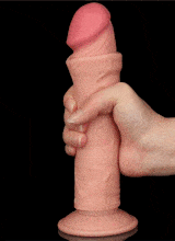 Yoxo Sexy Shop - Dildo Realistico con Pelle Scorrevole Dual Density 20 x 3,8 cm Thiago