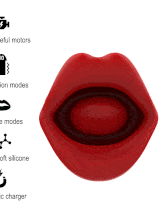 Yoxo Sexy Shop - Lecca e Mordicchia con Vibrazione in Silicone Ricaricabile con USB
