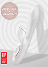 Satisfyer Pro + G-Spot Vibratore Rabbit con Stimolatore per Clitoride e Vagina Aspirante