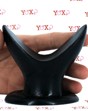 Yoxo Sexy Shop - Casst Off - Cuneo Anale ad Espansione 11 x 5,5 / 10 cm. Nero